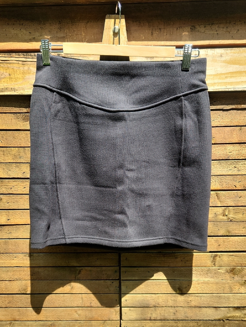 lululemon athletica Black Knit Mini Skirt